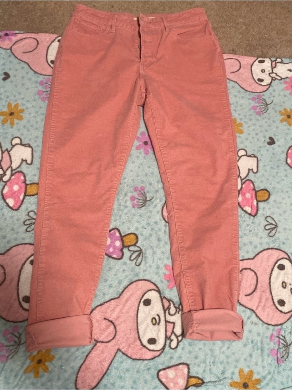 Levi's Coral Skinny Jeans